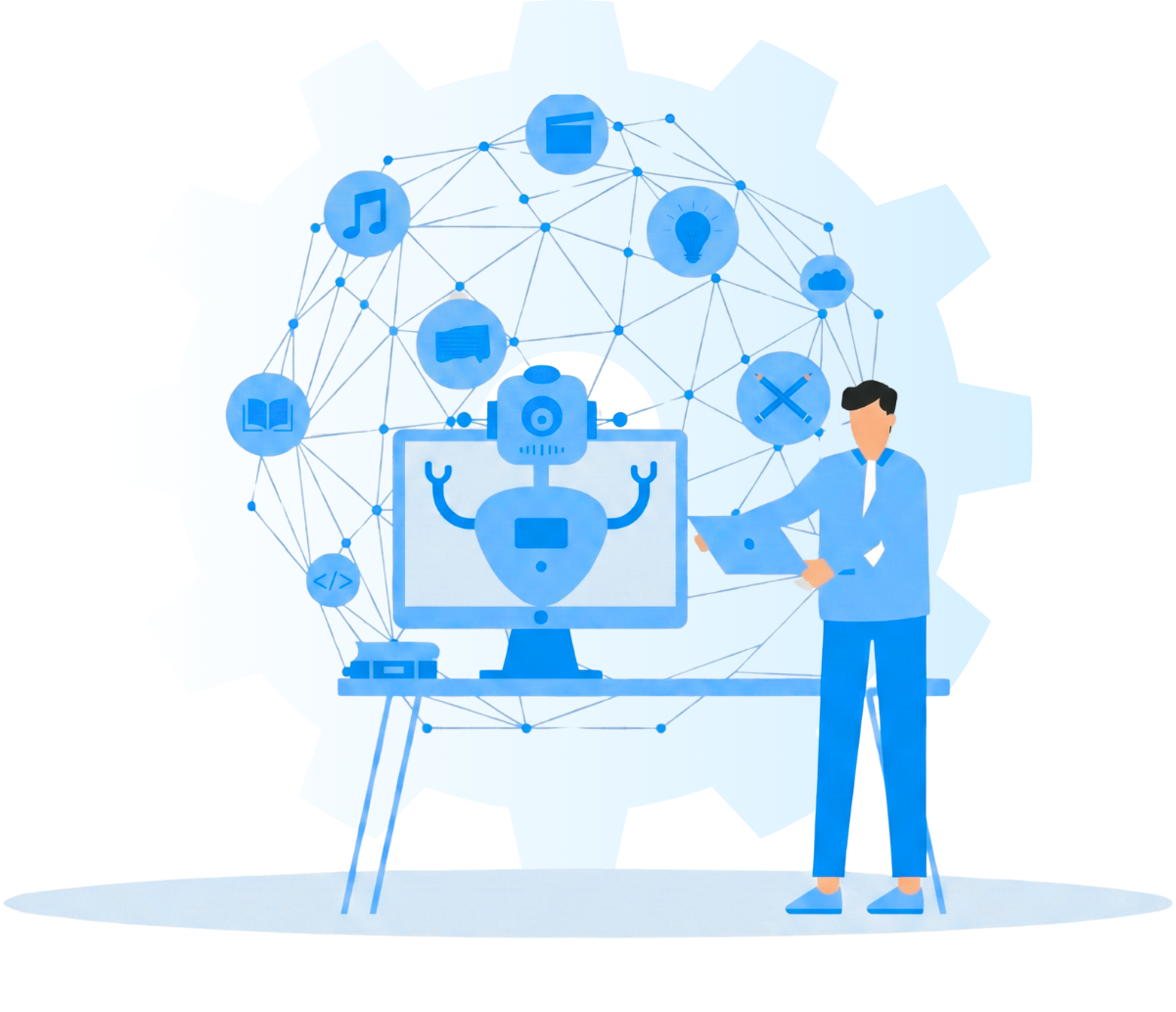 Technology We Use Illustration